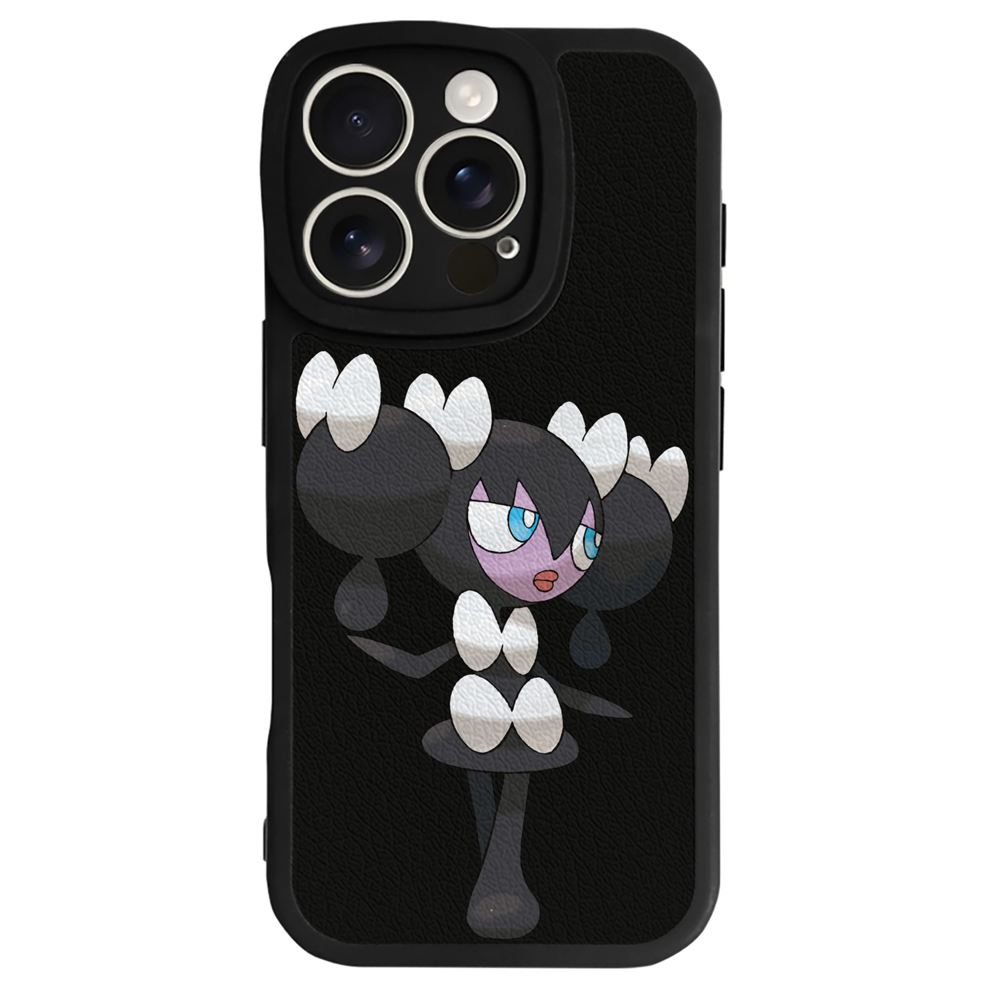 （画像用） ポケットモンスター Pokémon 【iPhone 16シリーズ対応】シリコンスマホケース（レザー調） 材質：シリコン